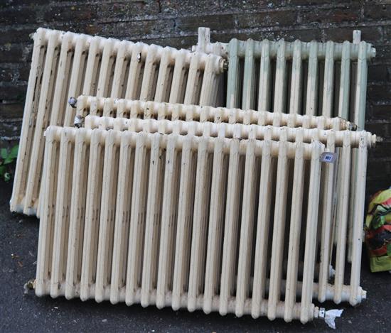 6 iron radiators